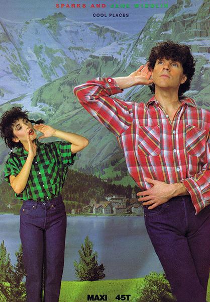 Sparks & Jane Wiedlin: Cool Places (Music Video)