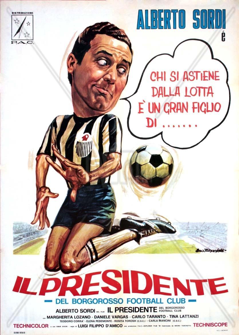 Il presidente del Borgorosso Football Club