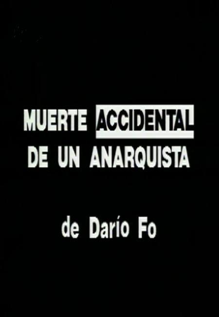 Función de noche: Muerte accidental de un anarquista (TV)