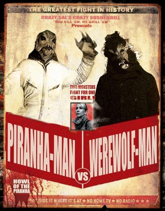 Piranha-Man versus Werewolf-Man: Howl of the Piranha