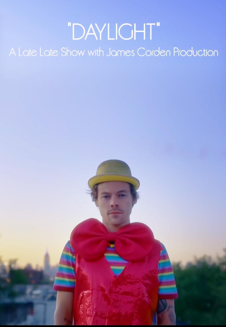 Harry Styles: Daylight (MV by James Corden) (Vídeo musical)