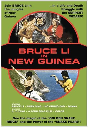 Bruce Li in New Guinea