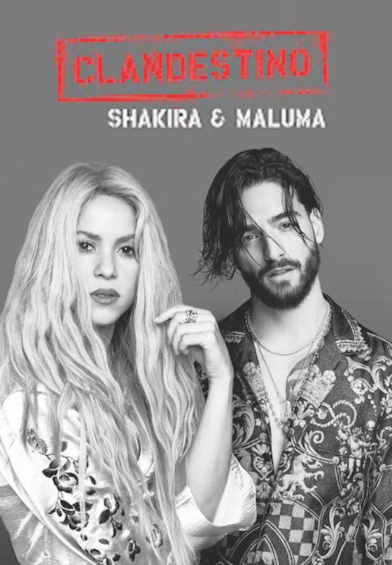 Shakira feat. Maluma: Clandestino (Vídeo musical)