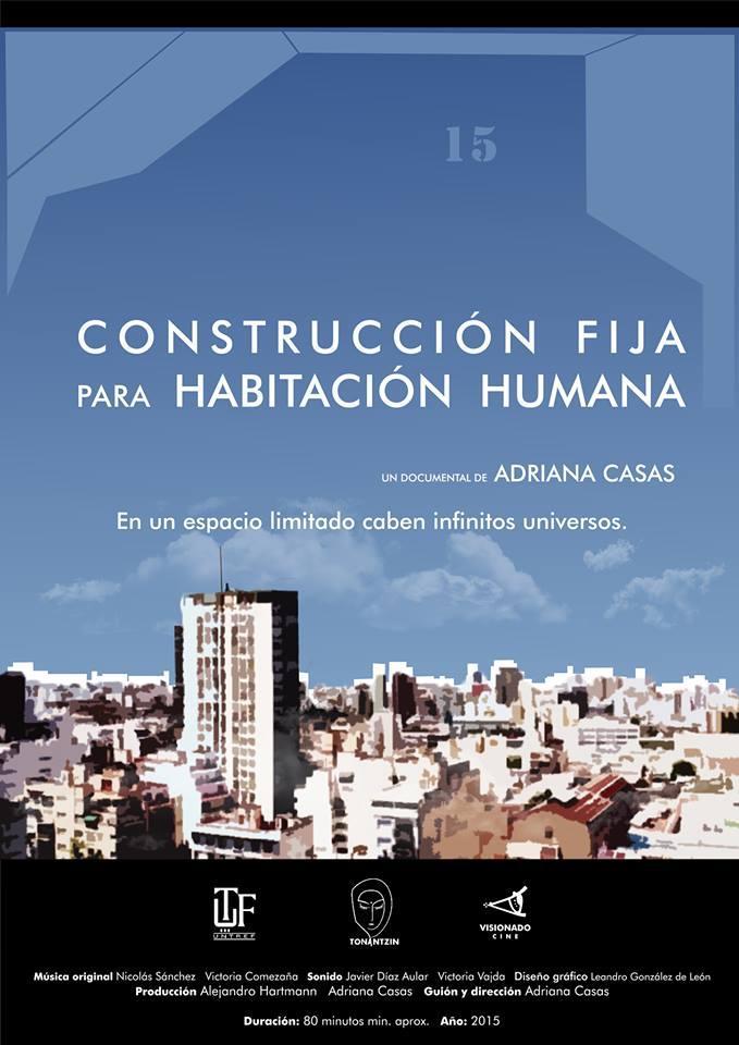 Construcción fija para habitación humana