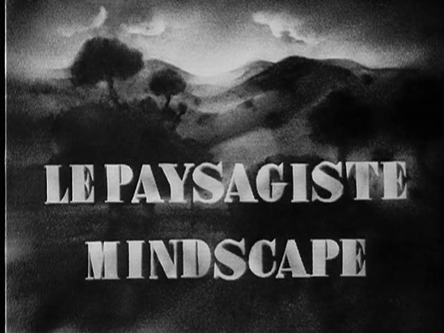 Le paysagiste (Mindscape) (C)