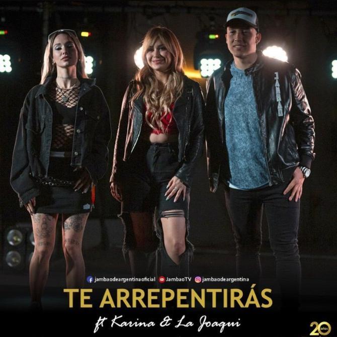 Jambao feat. Karina, La Joaqui: Te arrepentirás (Vídeo musical)