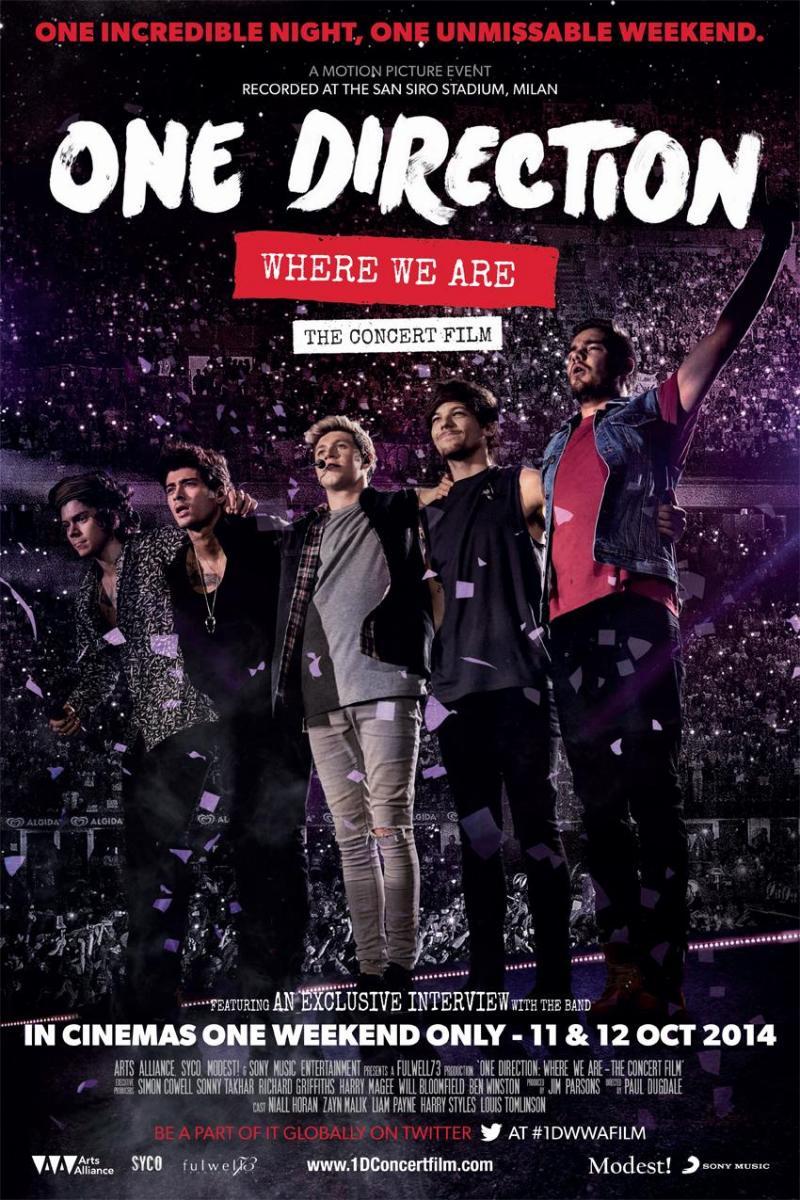 One Direction: Where We Are - La película del concierto