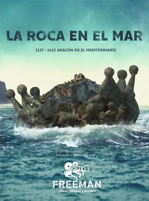 La roca en el mar