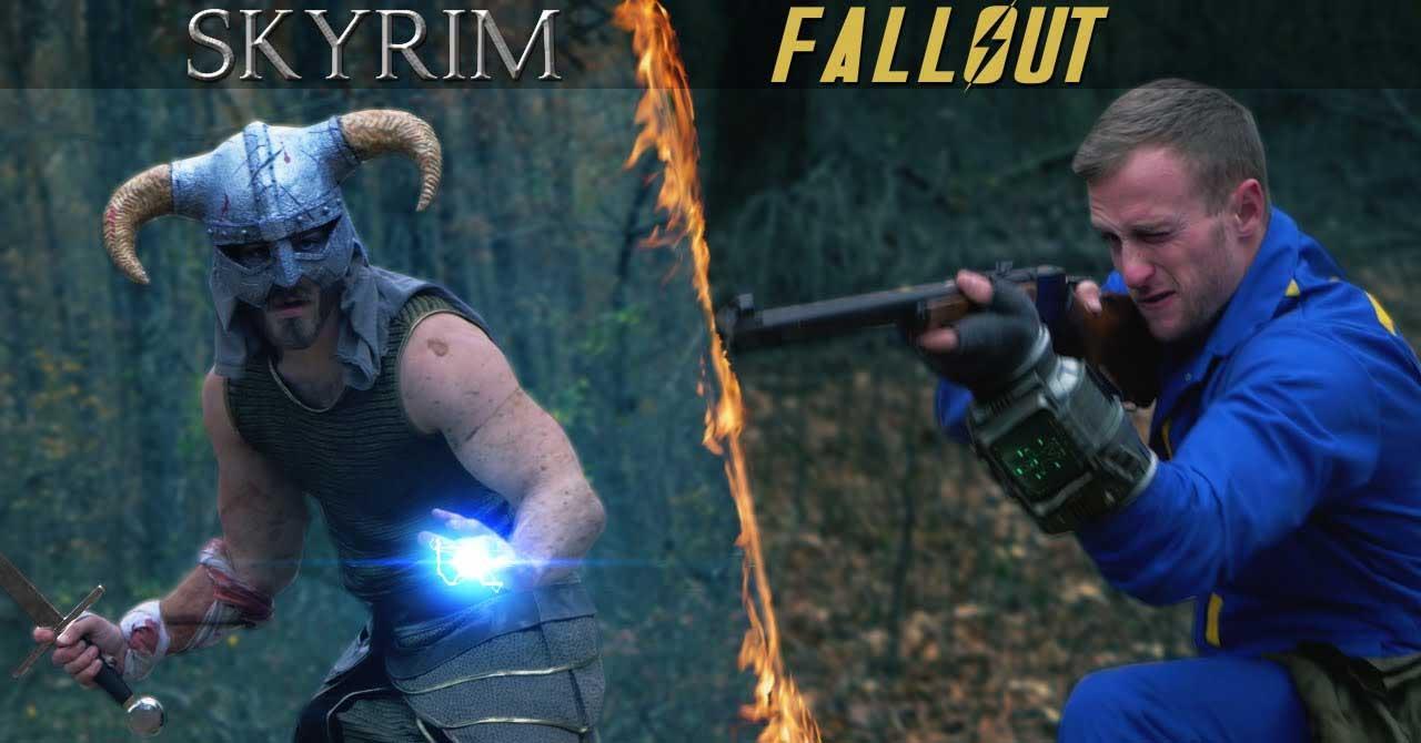 Fallout vs Skyrim (C)