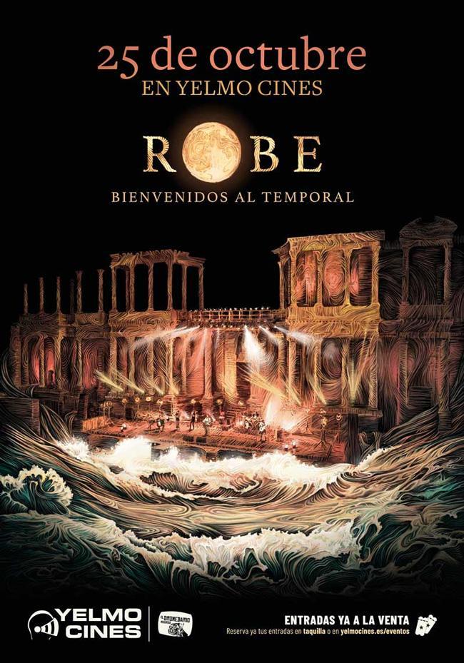 Robe. Bienvenidos al temporal