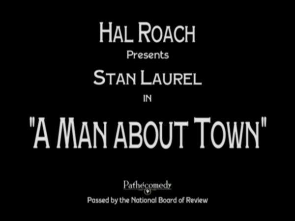 A Man About Town (S)