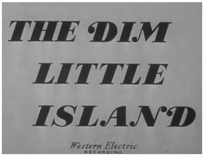 The Dim Little Island (S)