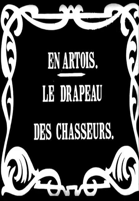 Le drapeau des chasseurs en Artois (S)