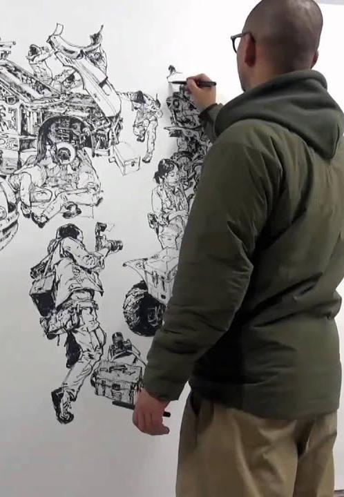 Kim Jung gi Drawing show in 포항 (C)