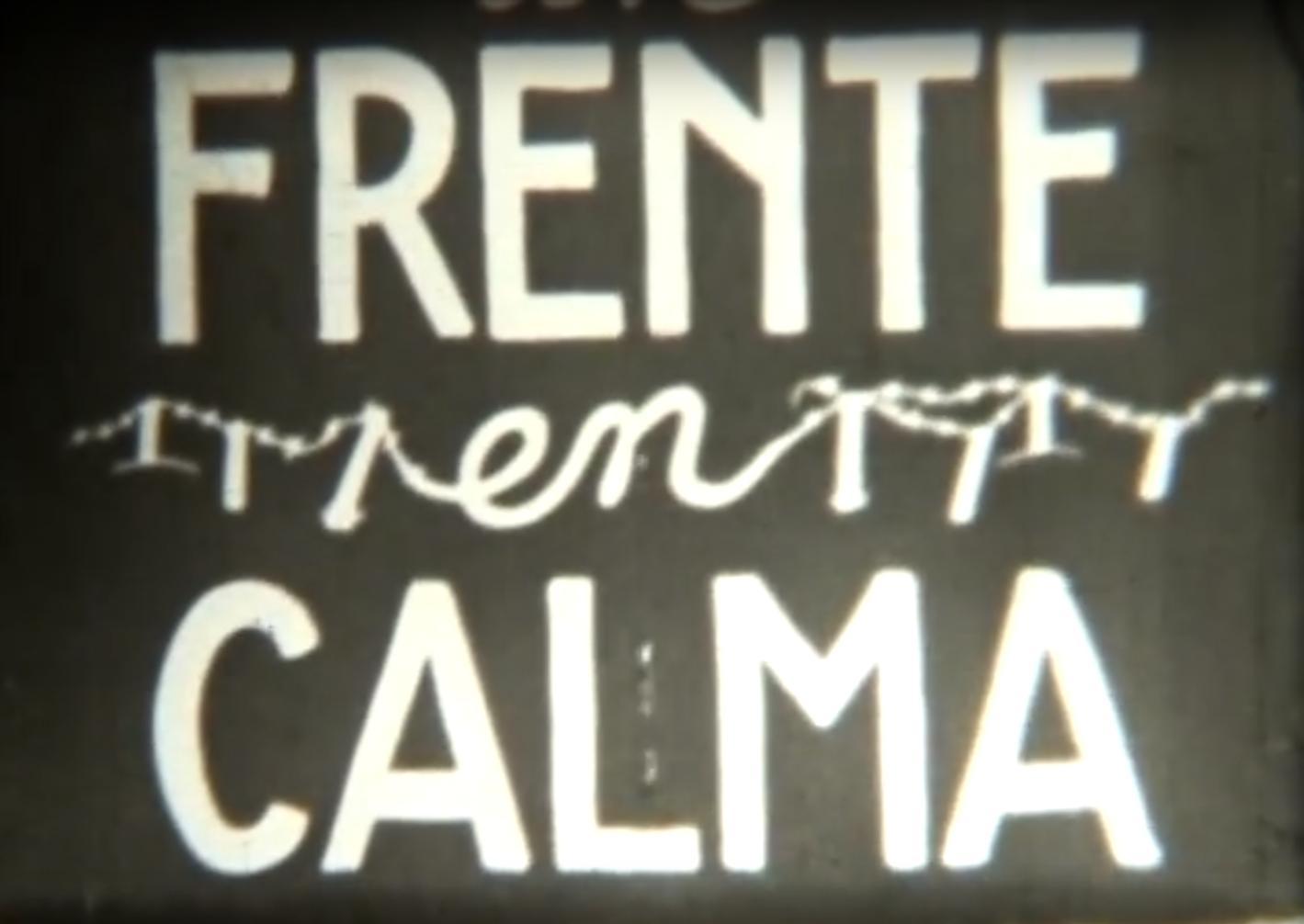 Un frente en calma (C)