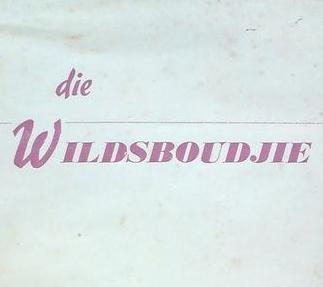 Die Wildsboudjie