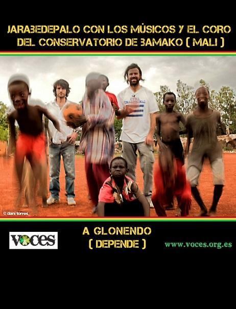 Jarabe de Palo y la ONG Voces en Bamako (C)