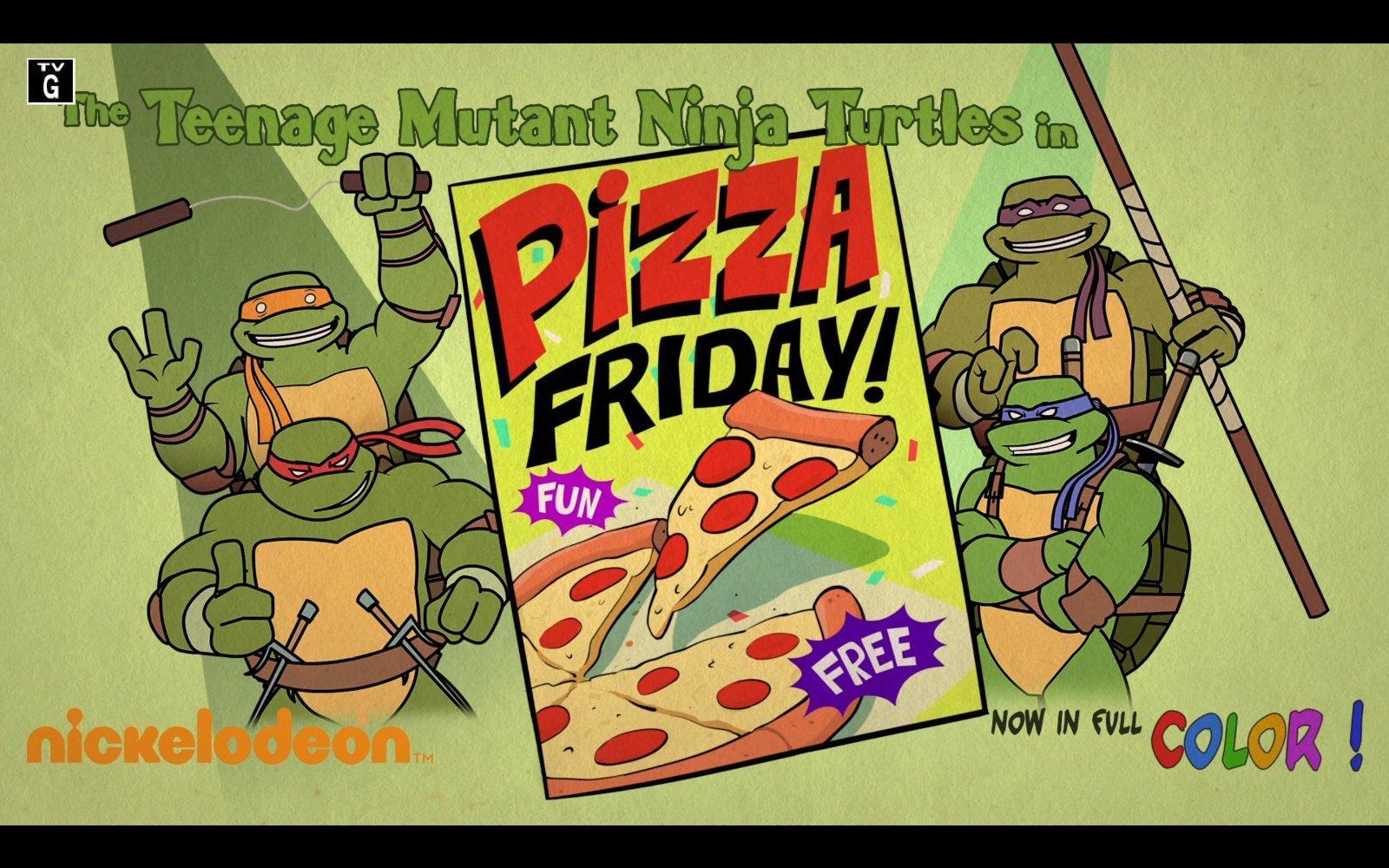 Teenage Mutant Ninja Turtles: Pizza Friday (C)