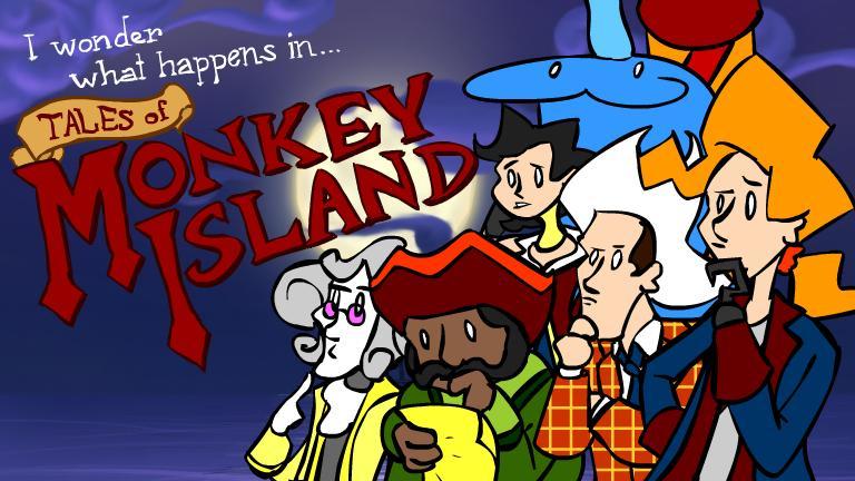 I wonder what happens in Tales of Monkey Island (Serie de TV)