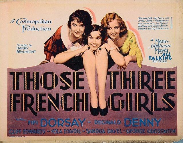 Tres muchachas francesas