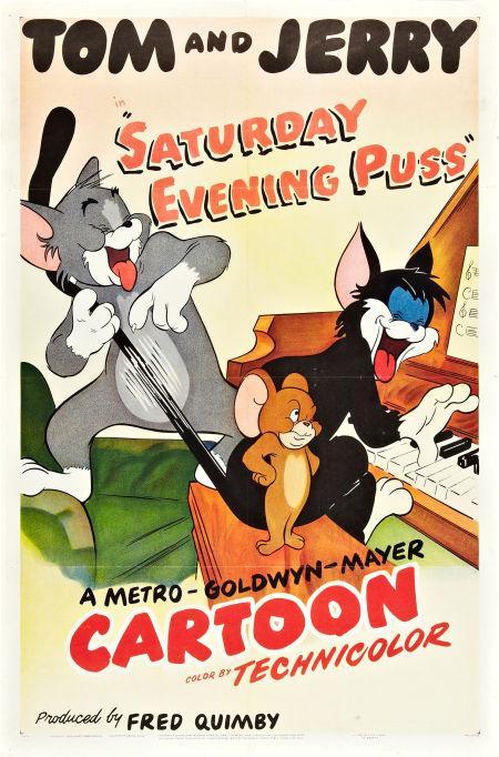 Tom & Jerry: Saturday Evening Puss (S)