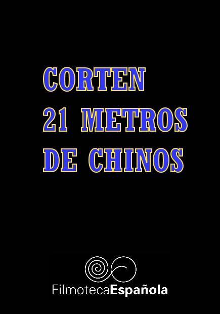 Corten 21 metros de chinos