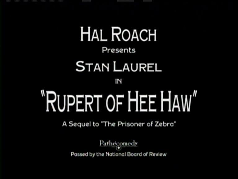 Rupert of Hee Haw (S)