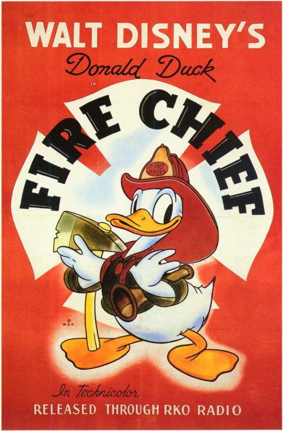Pato Donald: Jefe de bomberos (C)
