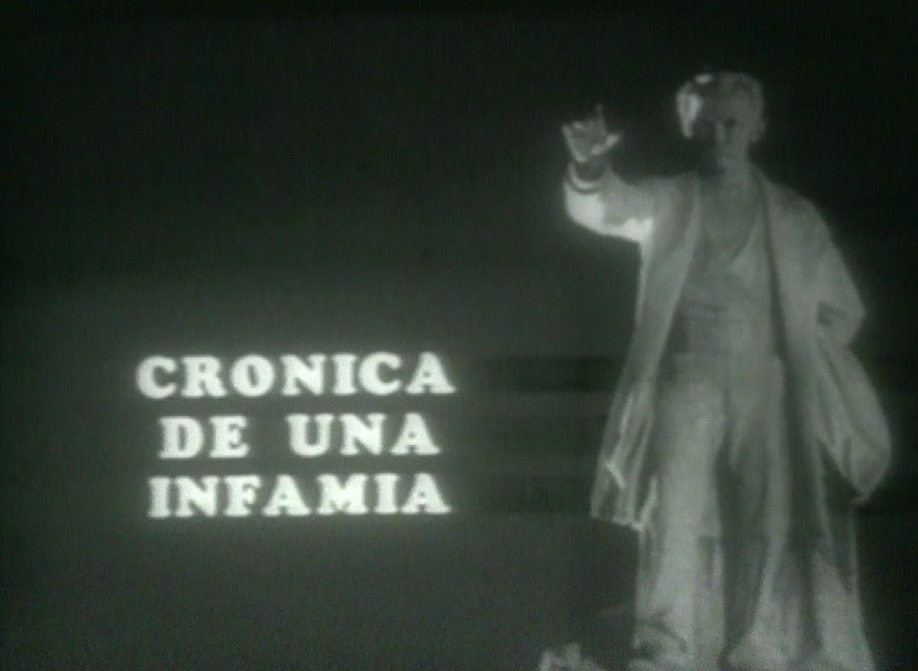 Crónica de una infamia (C)