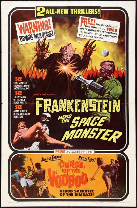 Frankenstein contra el monstruo del espacio