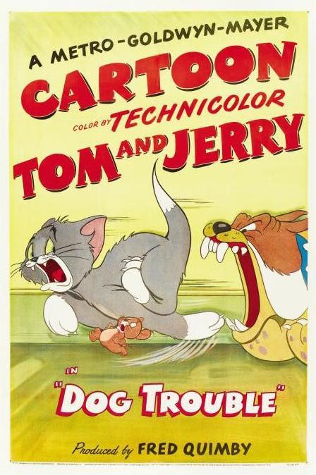 Tom y Jerry: Problema canino (Perro peligroso) (C)