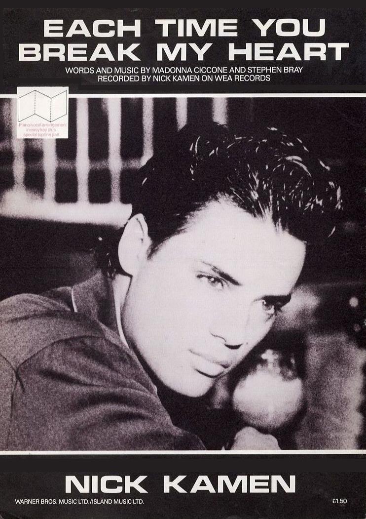 Nick Kamen: Each Time You Break My Heart (Vídeo musical)