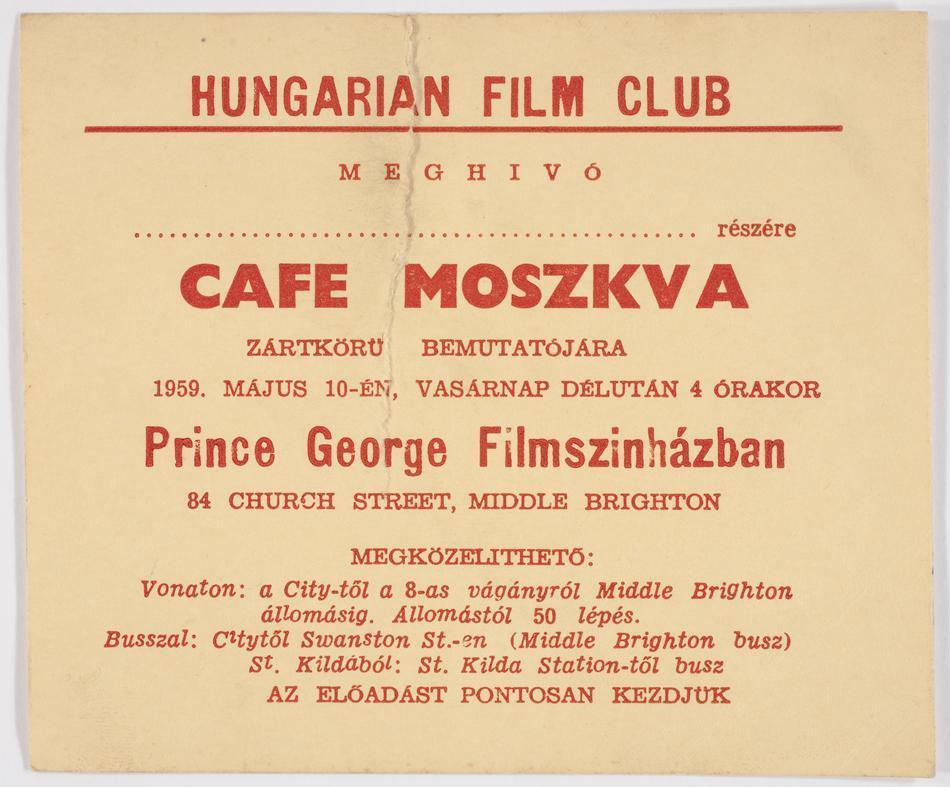 Café Moszkva