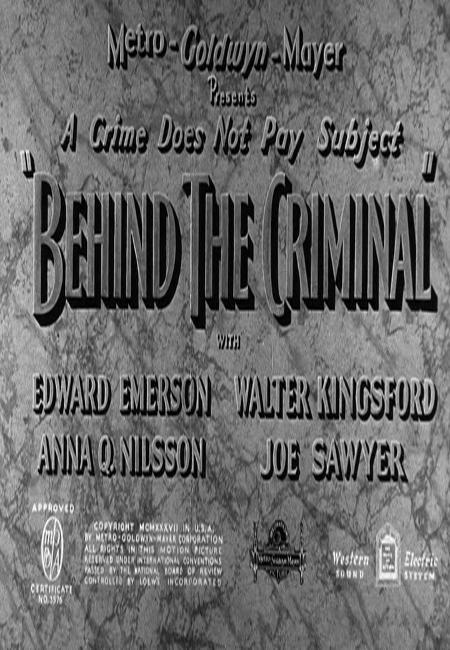 Behind the Criminal (S)