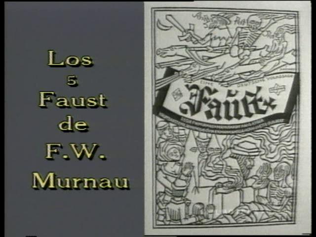 Los 5 Faust de F.W. Murnau