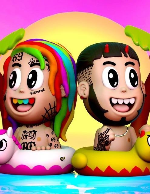 6ix9ine Feat. Anuel AA: Bebe (Vídeo musical)