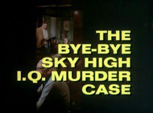 Columbo: The Bye-Bye Sky High I.Q. Murder Case (TV)