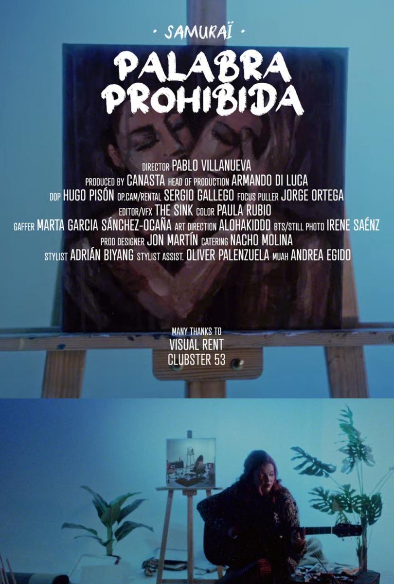 Samuraï: Palabra Prohibida (Vídeo musical)