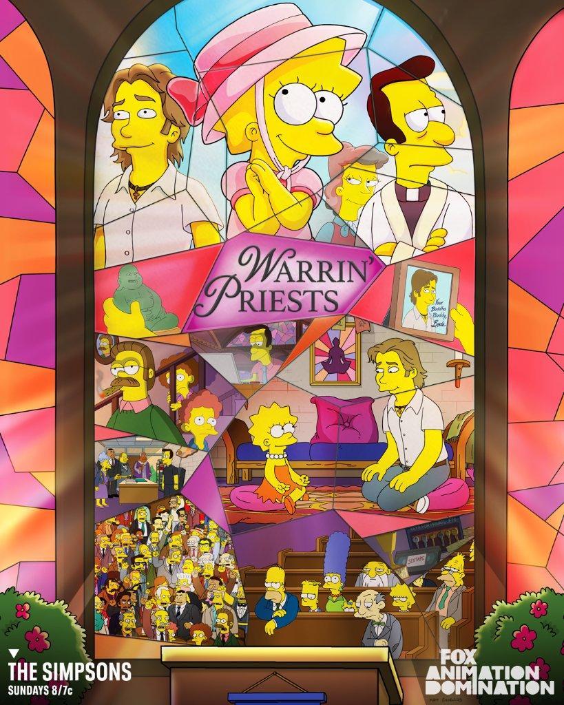 The Simpsons: Warrin' Priests Part 1 & Part 2 (TV)