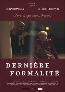 Dernière formalité (S)