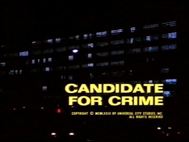 Columbo: Candidate for Crime (TV)