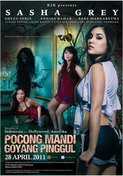 Pocong mandi goyang pinggul