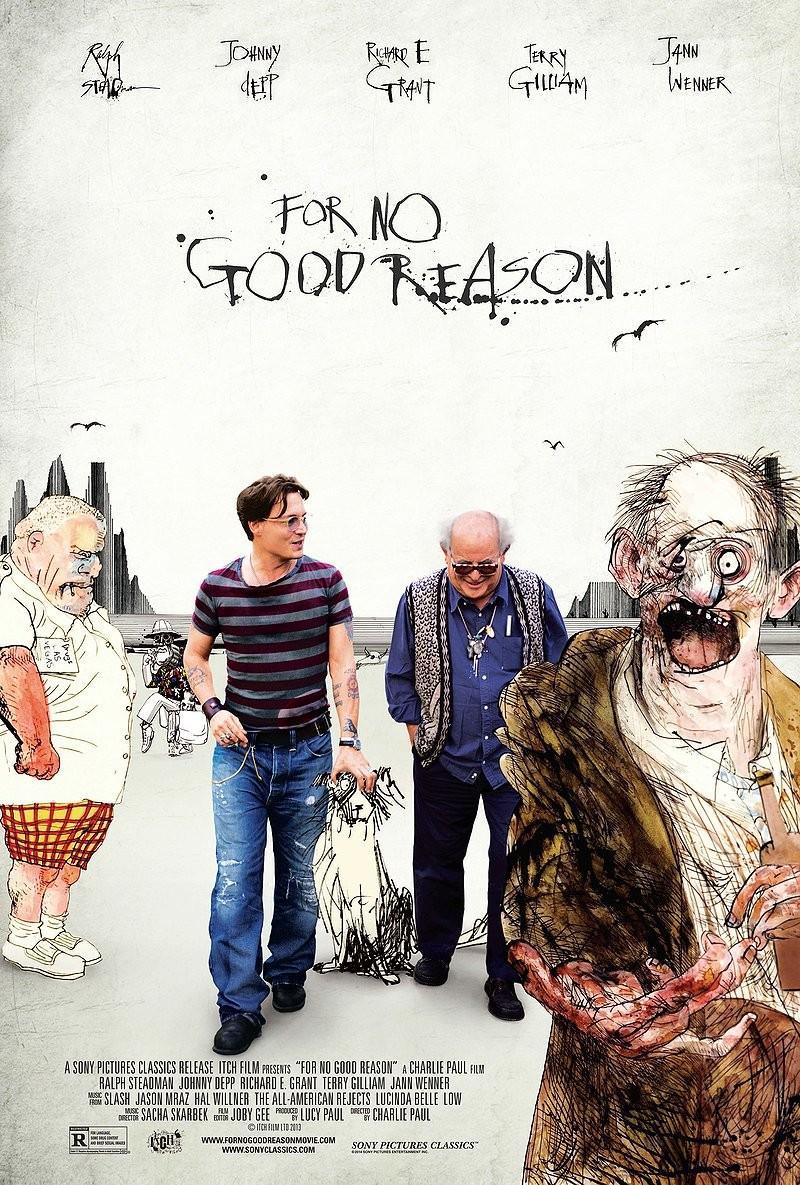 For No Good Reason. Retrato de Ralph Steadman