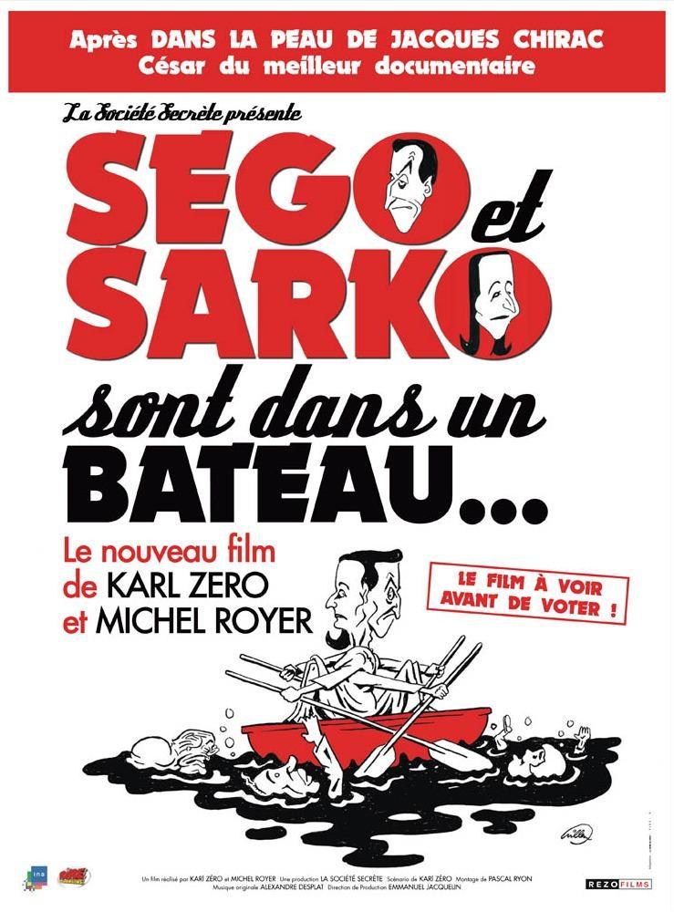 Ségo et Sarko sont dans un bateau...