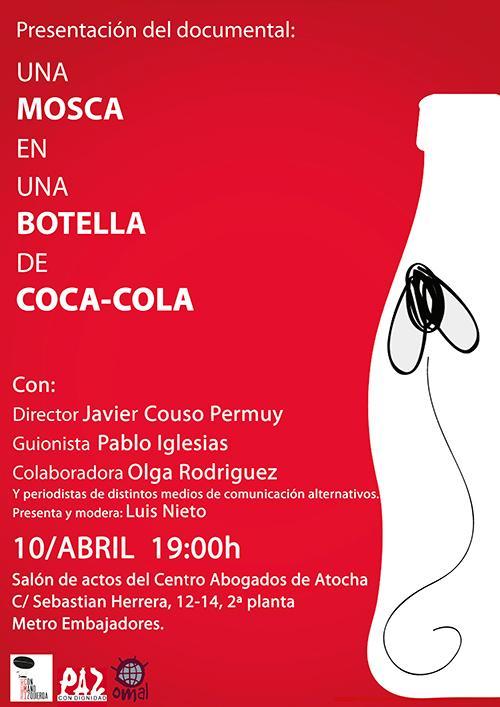 Una mosca en una botella de Coca-Cola (C)