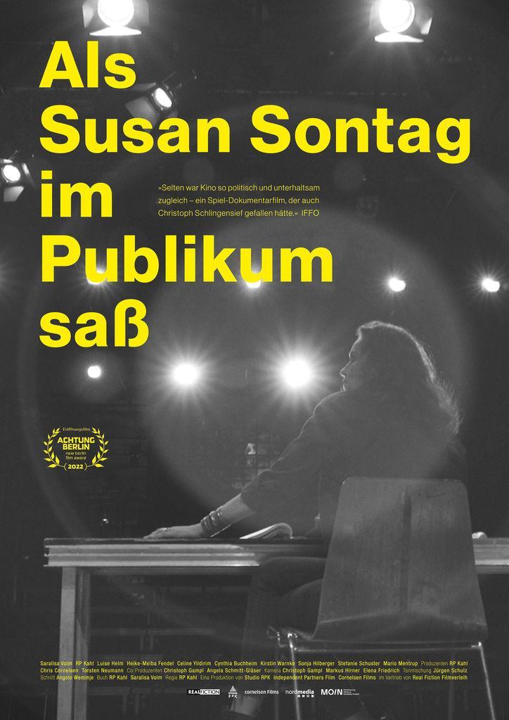 Als Susan Sontag im Publikum saß