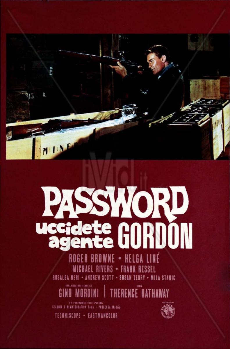 Password: Kill Agent Gordon