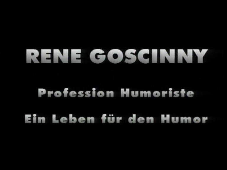 René Goscinny: Profession humoriste (TV)