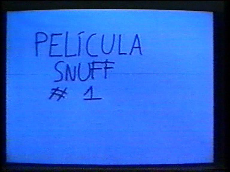 Película Snuff #1 (S)