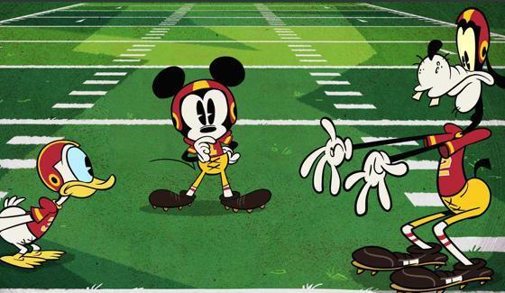 Mickey Mouse: Touchdown and Out (TV) (S)